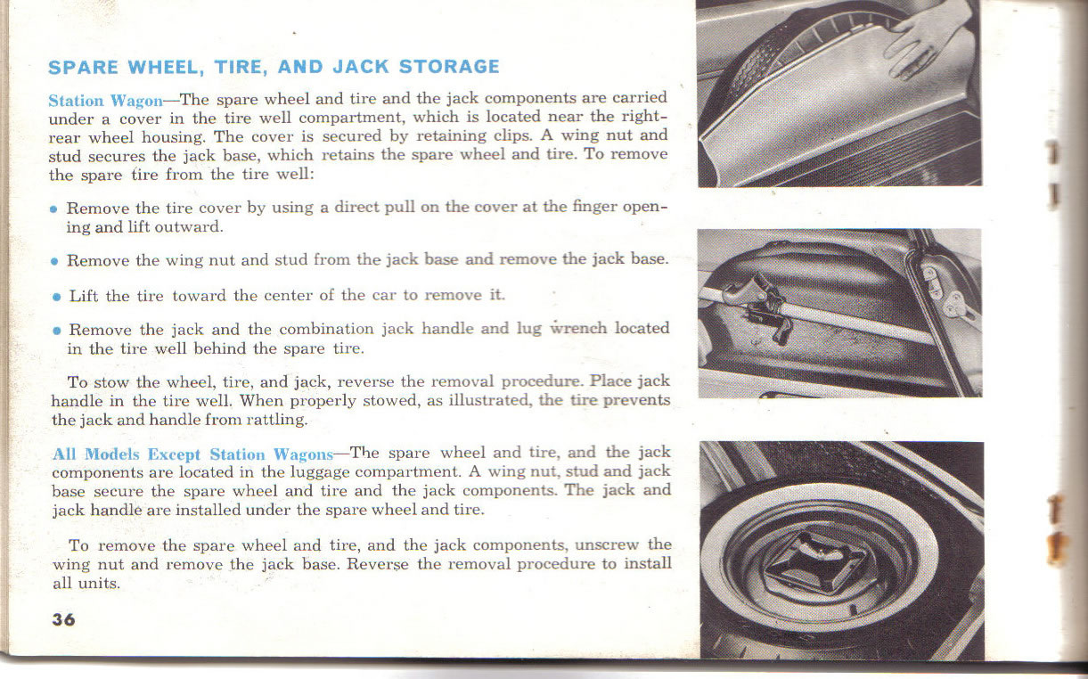 1963 Mercury Comet Owners Manual Page 49